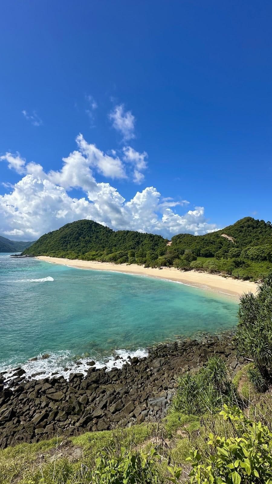 Hilltop view over Mawun Beach